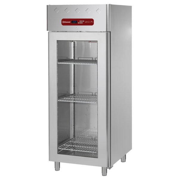 Armoire de congélation 700 litres ventilée, 1 porte vitrée GN 2/1  (AD1B/HG-R2)