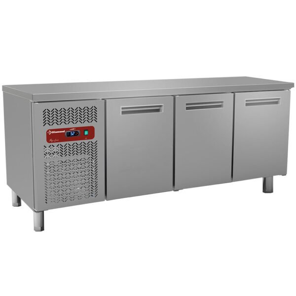 Table frigorifique, ventilé, 3 portes 395 Lit.  (BMIV20/R2)