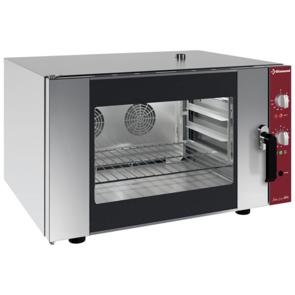 Four électrique à convection 4x GN 1/1 et humidificateur manuel (230/1N) (CGE11-M-230/1-)