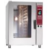 Four électrique TOUCH SCREEN vapeur et convection, 10x GN 1/1 - AUTO-CLEANING (DFV-1011/PTS)