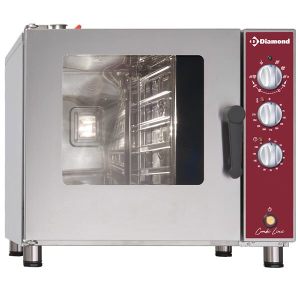 Four électrique vapeur et convection, 5x GN 1/1 (DFV-511/P)