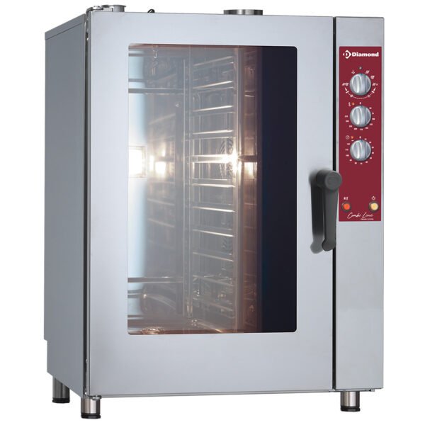 Four gaz vapeur et convection, 11x GN 1/1 (DGV-1111/P)