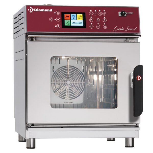 Four vapeur et convection électrique, 4x GN2/3 Touch Screen + Auto-Cleaning (FVS-423/TS)