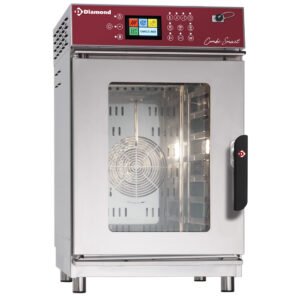 Four vapeur et convection électrique, 7x GN1/1 Touch Screen + Auto-Cleaning (FVS-711/TS)