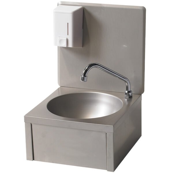 Lave-mains mural avec distributeur de savon 500ml  (LM3-DSS)