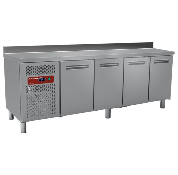 Table frigorifique, ventilé, 4 portes GN 1/1  550 Lit.  (MR4/R2-BA)