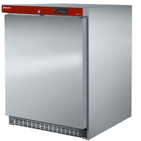 Congélateur statique, 150 litres. acier inox  (N201X-R2)