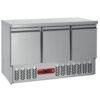 Table frigorifique compact, 3 portes GN 1/1, 380 Lit  (SA3/R6)