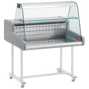 Comptoirs vitrine réfrigérés - vitre bombée  (SUP10-ZC/R2)