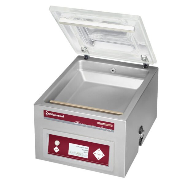 Machine sous-vide, cuve inox 350x370xh150 mm. -16 m3/h écran LCD  (TA-85/IVP)