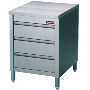 Table sur armoire avec 3 tiroirs GN1/1  (TACS67/B)