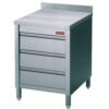 Table sur armoire avec 3 tiroirs GN1/1 (TACS67/B-D)