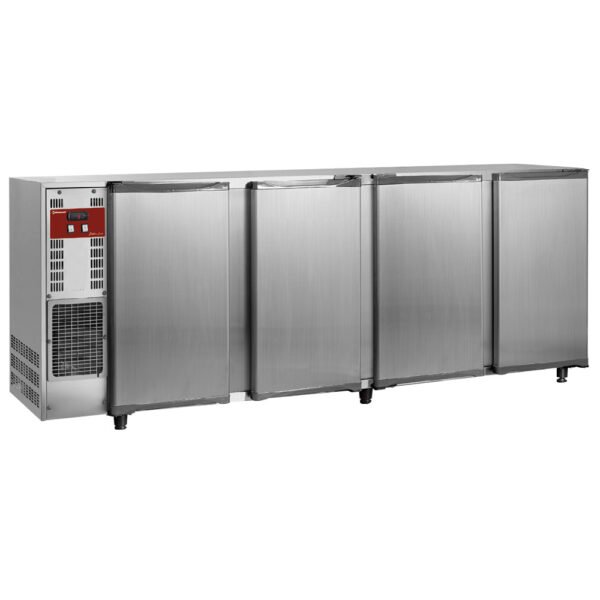 Refroidisseur de bouteilles, acier inox, 4 portes, 783 Lt.  (TAVX/4-R2)