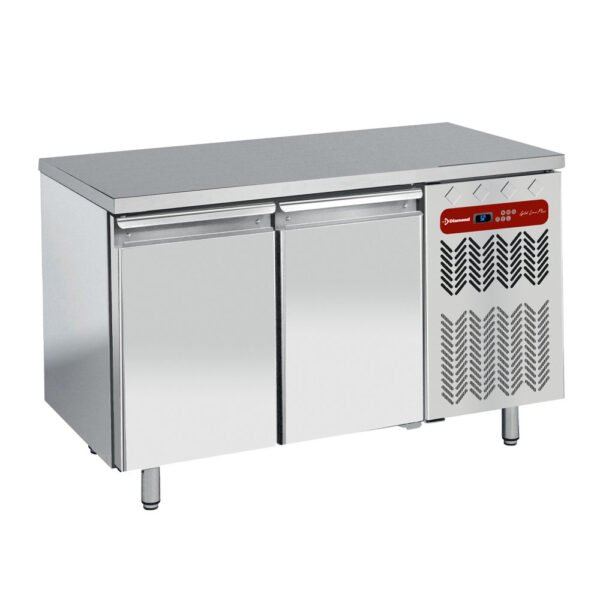 Table frigorifiques ventilée, 2 portes GN 1/1  (TG2N/H-R2)