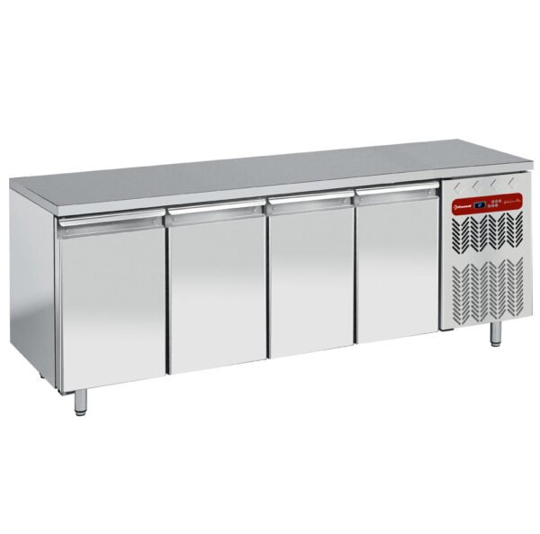 Table frigorifique, ventilée, 4 portes GN 1/1  (TG4N/H-R2)