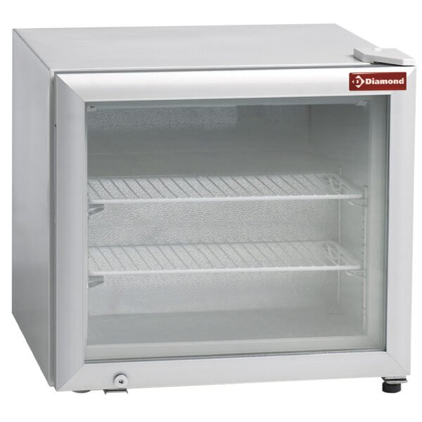 Vitrine de table T° négative, 50 litres, sans caisson lumineux  (TOP50N/R2)