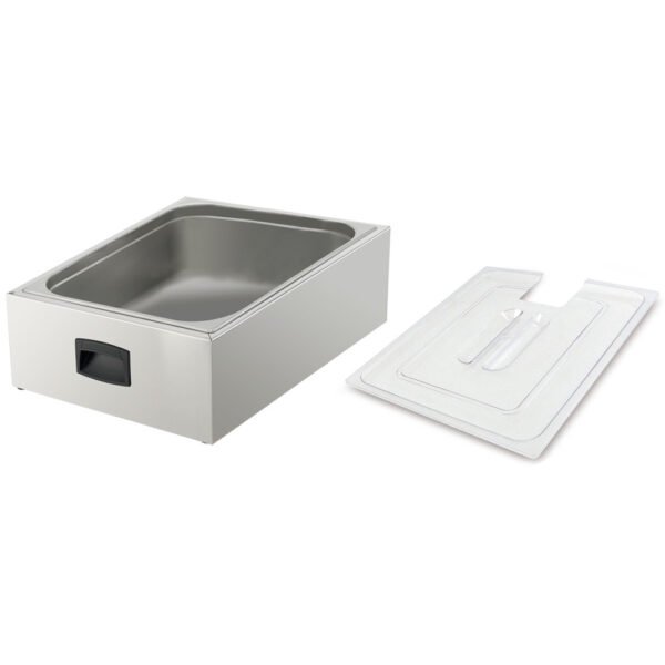 Cuve GN 2/1 pour cuiseur avec couvercle (V2/1C)