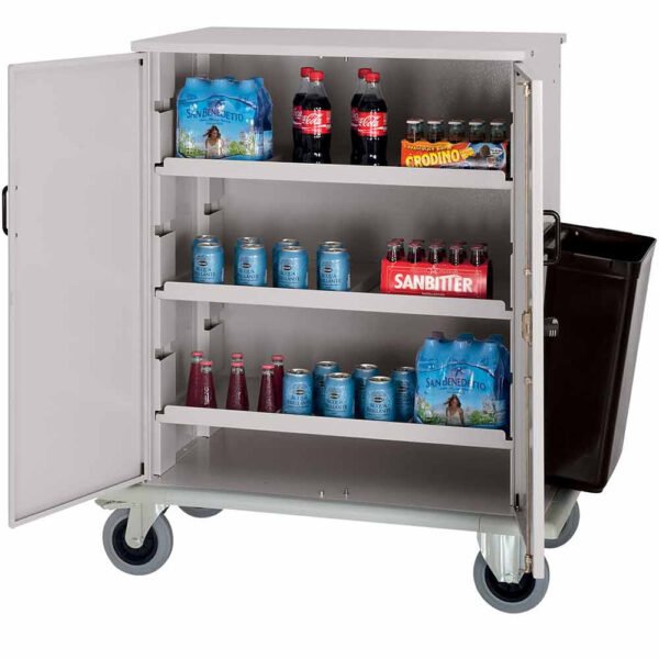 Chariot fermé pour remplissage minibars  (CMB/2)