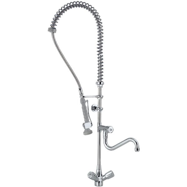 Douchette et robinet avec groupe mélangeur, "Heavy-Duty"  sortie mono  (CW7003-HE)