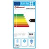 Vitrine ventilé T° positive, 380 Lit, noire  (DRINK-38SE/Z6) – Image 2