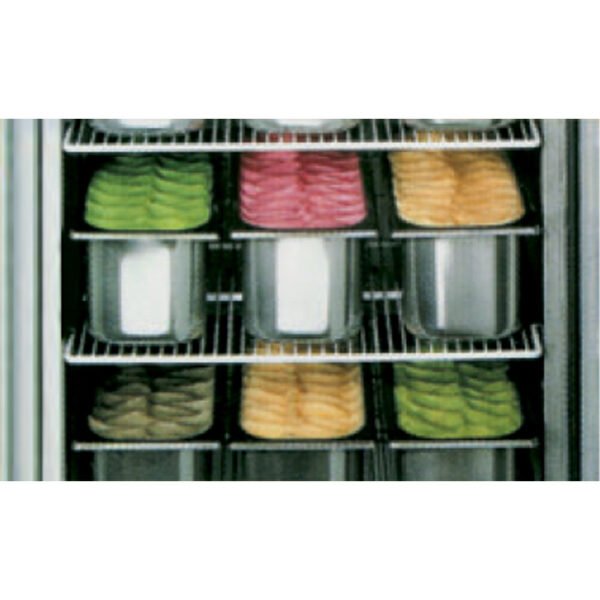 Armoire conservation "ice-cream" 700 litres ventilée, 54 bacs 5 litres  (CAB61/H1-R2) – Image 2