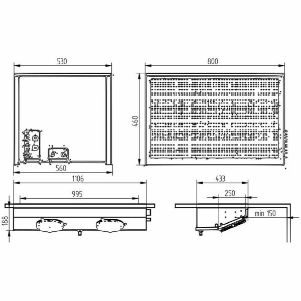 Groupe frigorifique "By-block" T° -15°-25°  (HN201M-2S) – Image 4