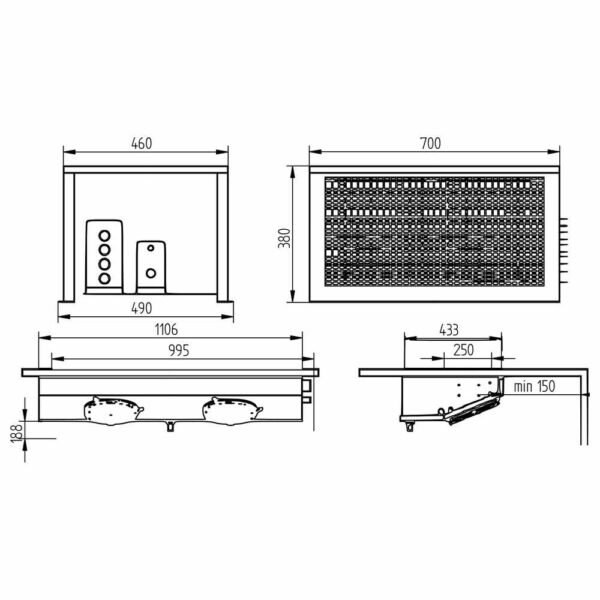 Groupe frigorifique "By-block" T° -5°+5°  (HP75M-2P) – Image 2