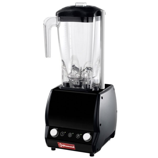 Mixer professionnel , verre carré 2 Lit , avec timer - variateur vitesse  (BAR/VV-T)