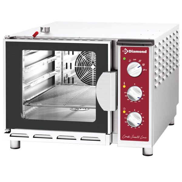 Four électrique vapeur et convection, 4x GN 1/1 (DFV-411/S)