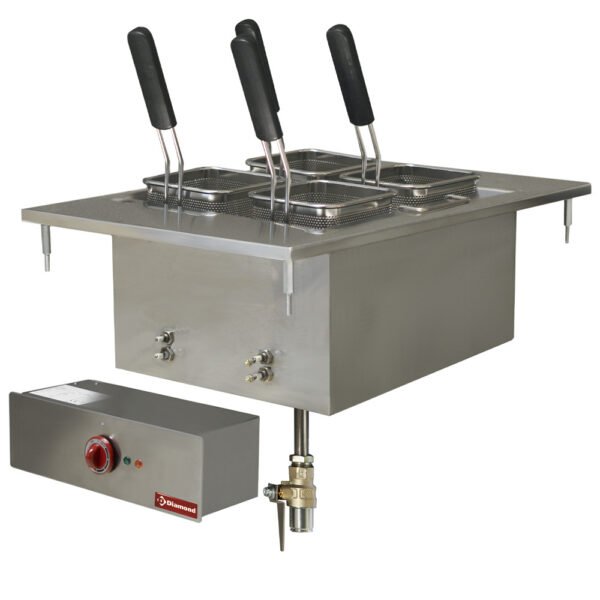 Cuiseur à pâtes électrique, 20 litres, à encastrer (EDI/CP4)