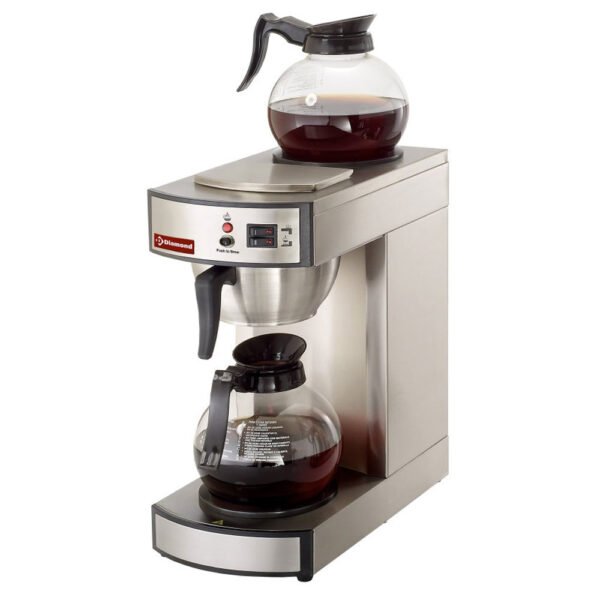 Percolateur a café ,1 groupe et 2 plaques chauffantes - Automatique  (PCF-A2/F)