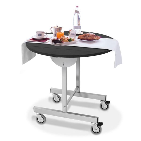 Table de service Ø 800 mm, service chambre  (TDR/SCN)