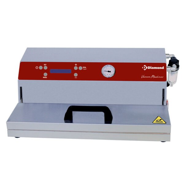 Sous videuse inox, pompe 32 l./min, soudure 430 mm double soudure  (VAX/45-DSL)