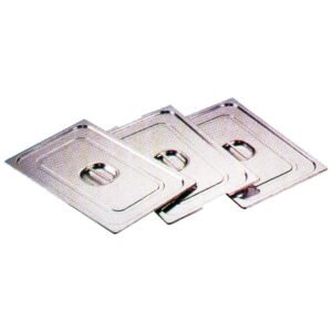 Couvercle inox avec poignée standard 1/2 (1/2-C)