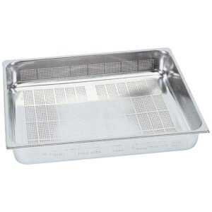Bac gastronorm inox fond perfore h65 mm (2/1P-65)