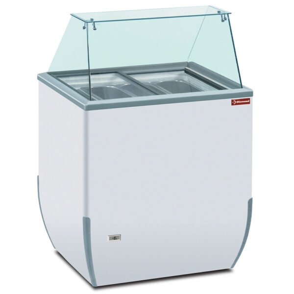 Comptoir présentoir pour crème glacée, 170 litres  (BRIOICE-R2)