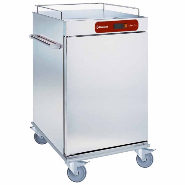 Chariot de maintien à température pour repas, 10 GN 2/1 (CCE10-DG)