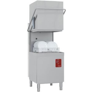 Lave-vaisselle capot, panier 500x500 mm +Break Tank + Adoucisseur en continu (D26/6B-AC)