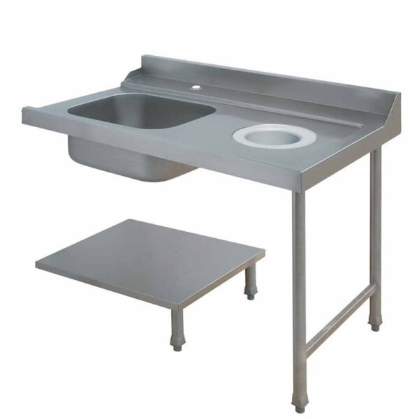 Table de prélavage "droite" (tous modèles) (DLVS-D16)