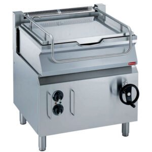 Sauteuse électrique basculante, cuve ‘’Duomat’’ 60 litres, sur meuble (E17/BRI8-N)