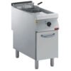 Friteuse électrique 1 cuve "Y" 15 litres, brûleurs extérieurs, sur meuble (E22/F15A4-N)