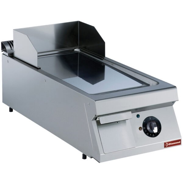 Plaque de cuisson électrique, lisse, chrome dur -TOP- (E22/PLCD4T-N)