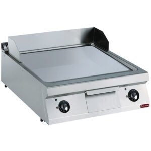 Plaque de cuisson électrique, lisse, chrome dur -TOP- (E22/PLCD8T-N)