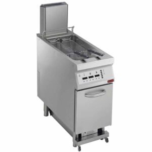 Friteuse électrique 1 cuve en "Y" 23 litres, sur meuble, "DIGIT" (E22/F23CEHA4-S)