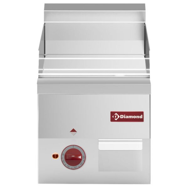 Plaque de cuisson électrique, surface lisse "chrome" -Top- (E60/PLCD3T-N)