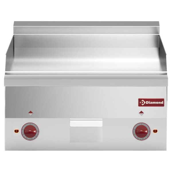 Plaque de cuisson électrique, surface lisse "chrome" -Top- (E60/PLCD6T-N)