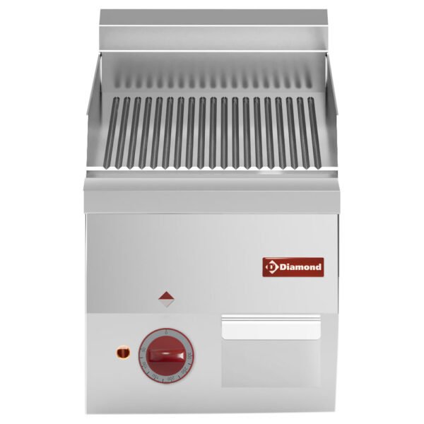 Plaque de cuisson électrique, surface rainurée -Top- (E60/PR3T-N)