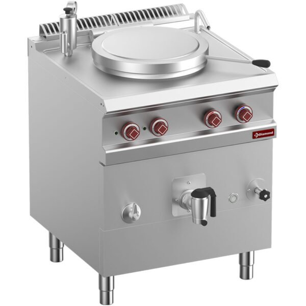 Marmite ronde électrique 50 litres, chauffage indirect (E7/M50I7-N)