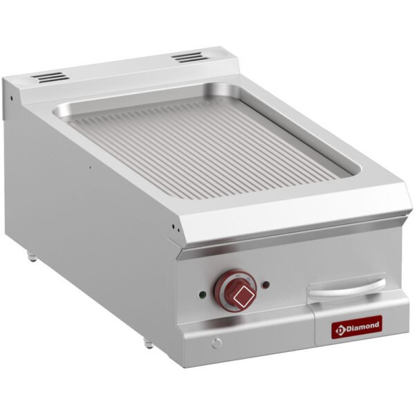 Plaque de cuisson électrique rainurée, module 1/2 -Top- (E7/PR4T-N)