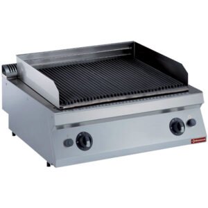 Grill pierre de lave gaz, grille en fonte 1 mod. -TOP- (G17/GPL8T-NG)
